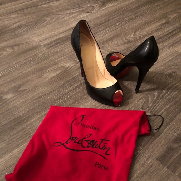 Christian Louboutin Peep Toe size 37 - Picture 2 of 3
